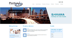 Desktop Screenshot of pontualca.srv.br